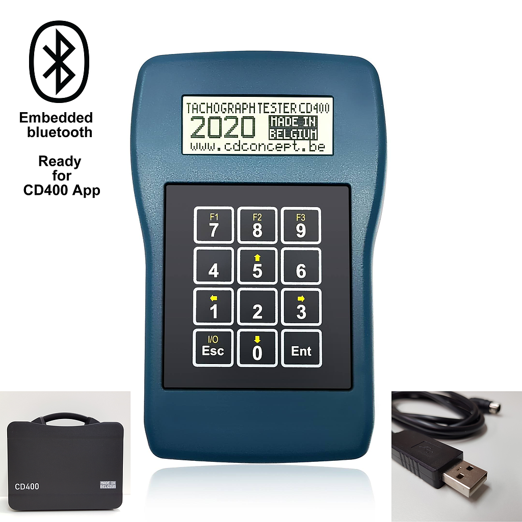Programador de tacógrafo CD400