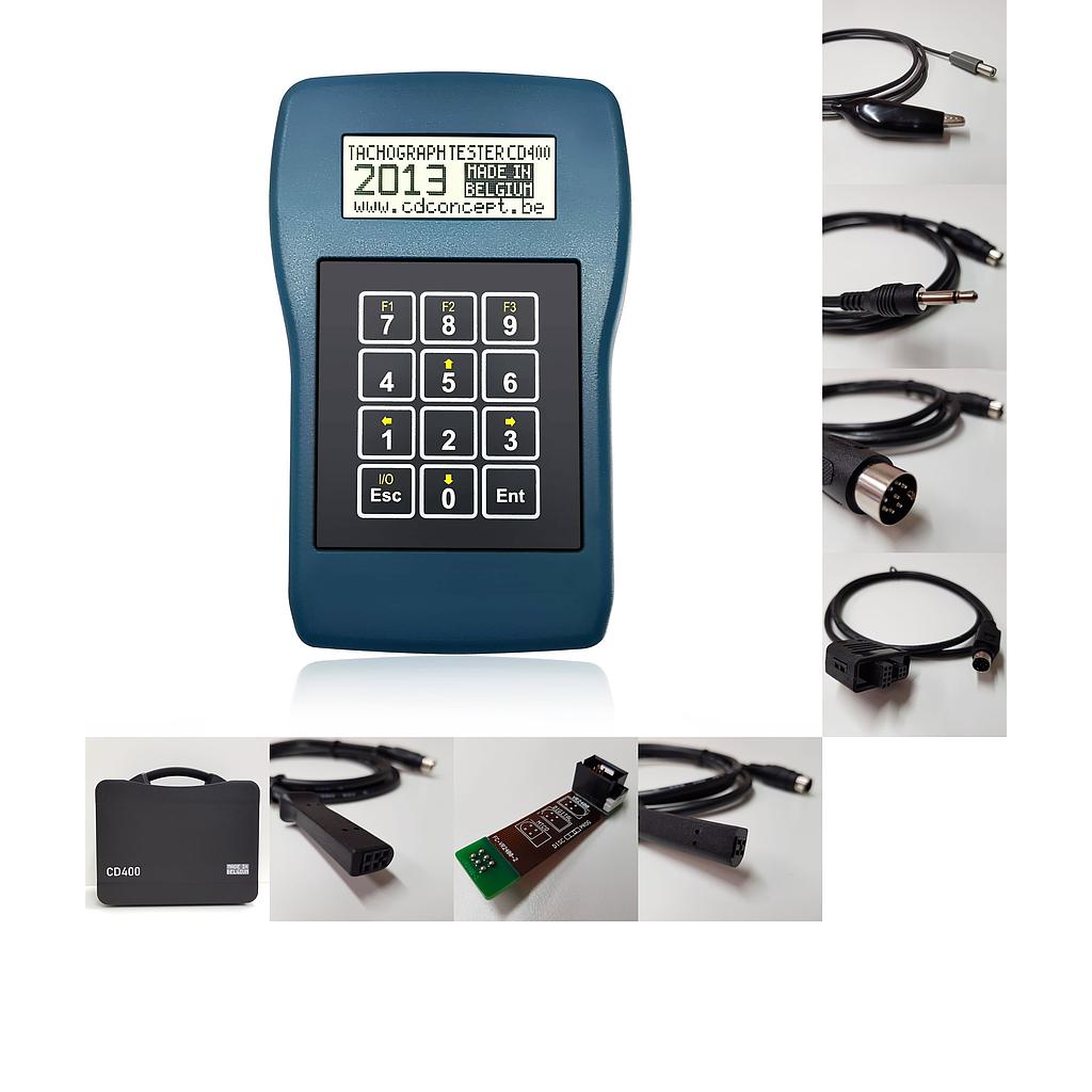 [KIT-CD400-2013] Tachograph programmer CD400 (2013) for analog and digital tachographs